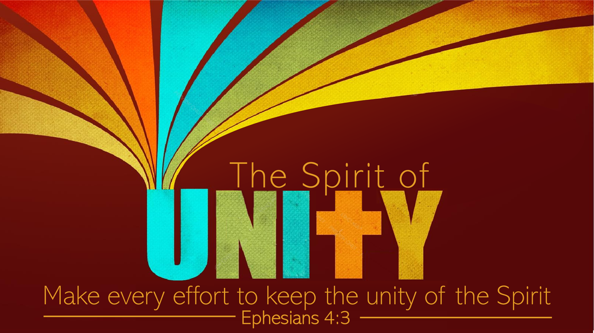 The Spirit of Unity - title slide